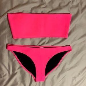 Hoaka Glo Neon Pink Set